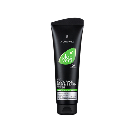 LR ALOE VIA - 4’ü 1 Arada Saç&Vücut&Yüz&Sakal Yıkama Jeli 250ml