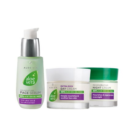 مجموعة العناية بالوجه LR ALOE VIA