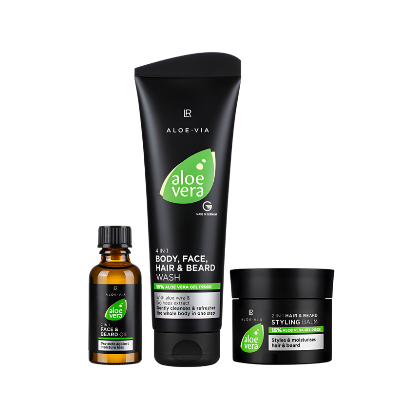 LR ALOE VIA - Aloe Vera Erkek Bakım Seti