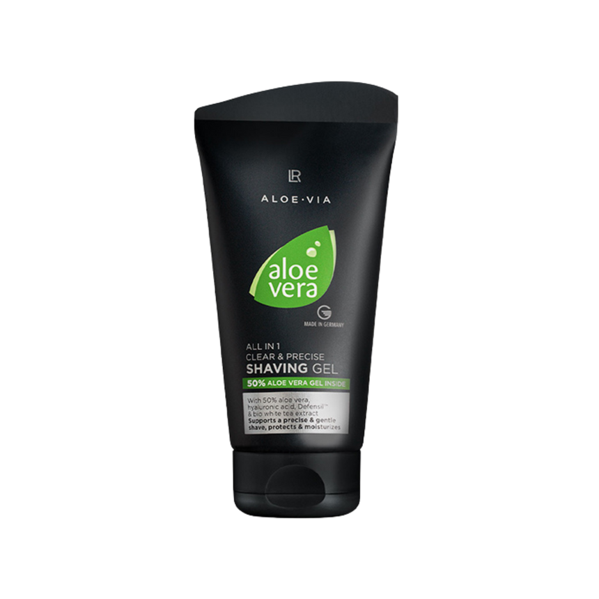 LR ALOE VIA - جل حلاقة شفاف وحساس بخلاصة الصبار 150 مل