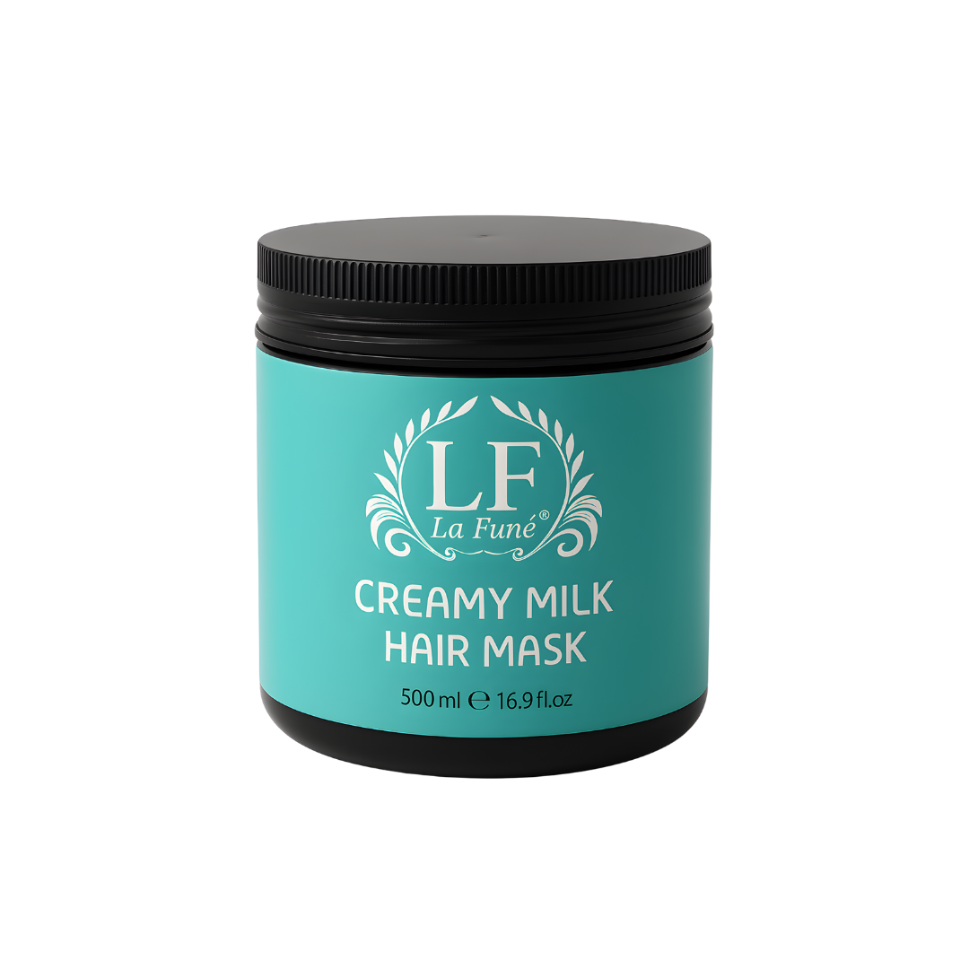 LA FUNE - قناع العناية بالشعر بالحليب العلاجي 500 مل