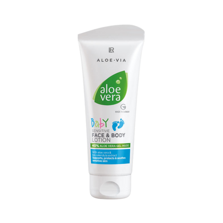 LR ALOE VIA - Aloe Vera Baby Sensitive Face and Body Care Lotion 100ml 