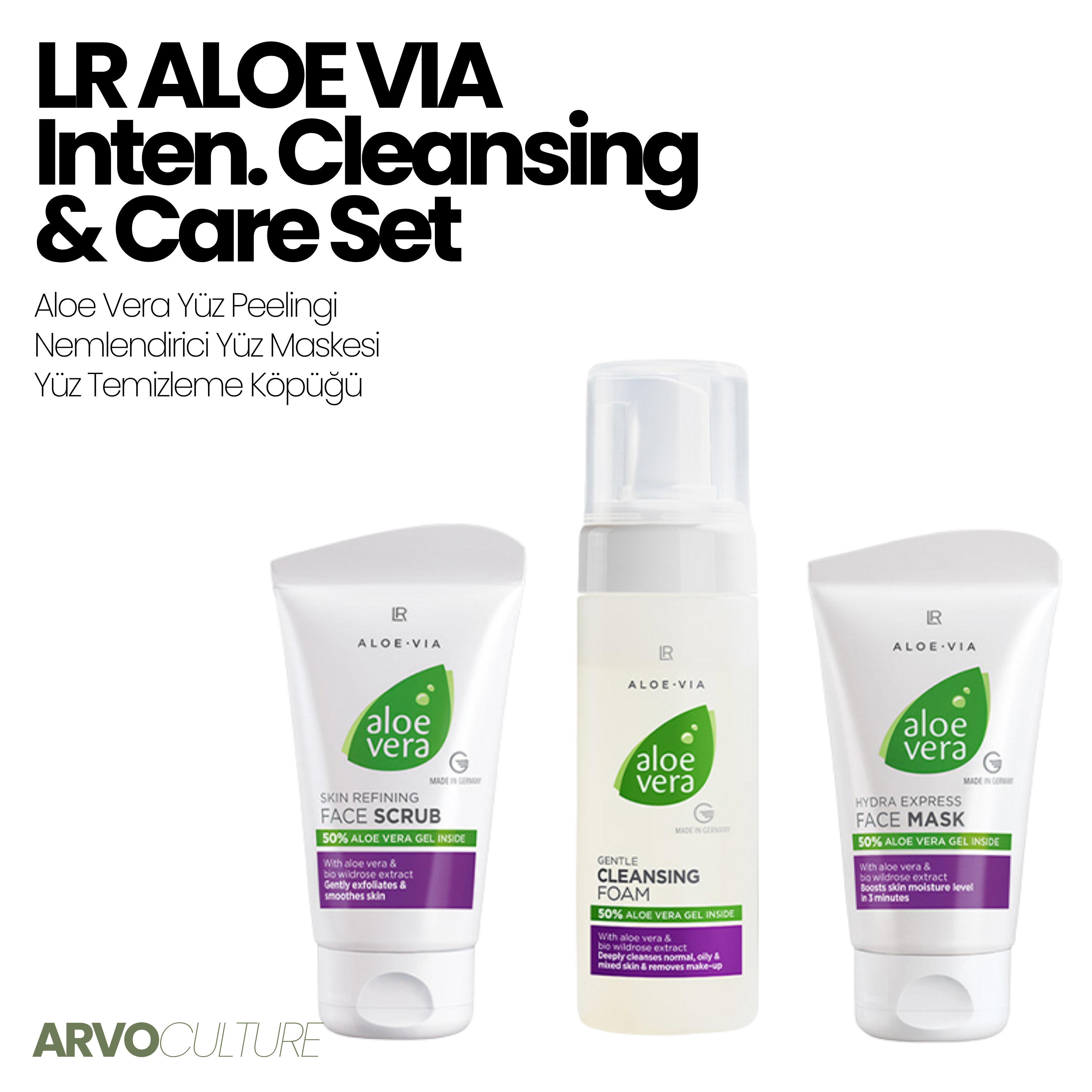 LR ALOE VIA - Inten. Cleansing & Care Set