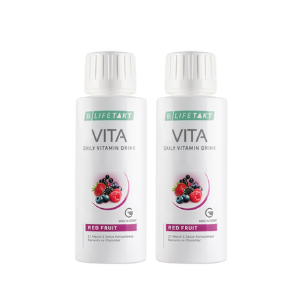 LR LIFETAKT - Vita Daily Vitamin Drink 2'li Set