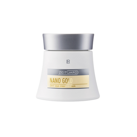 LR ZEITGARD - كريم وقناع نانوجولد 2 في 1 للعينين 30 مل