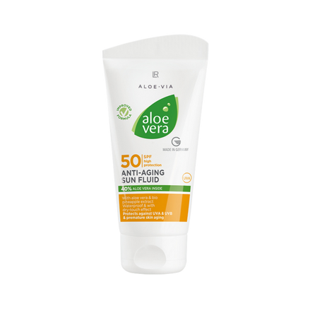 LR ALOE VIA - Anti - Aging Güneş Koruyucu Losyon SPF 50 50ml