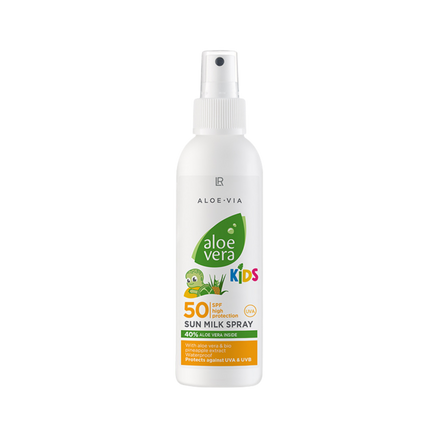 LR ALOE VIA - Aloe Vera Çocuklar için Güneş Sütü Spreyi SPF 50 150ml