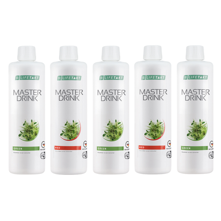 LR LIFETAKT - مجموعة مشروبات ماستر من 5 قطع